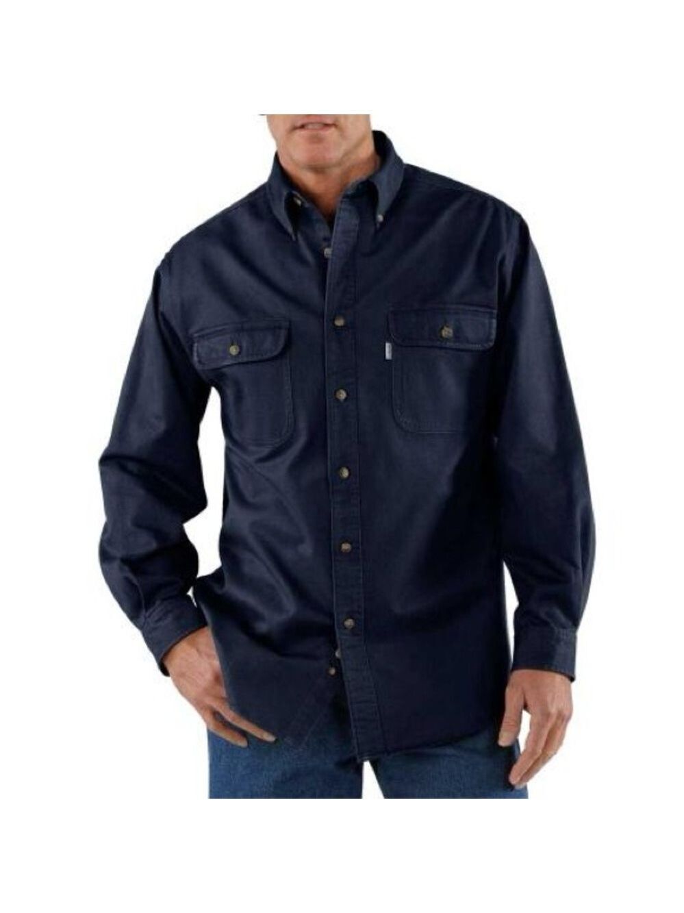 Carhartt Oakman Twill Work Shirt Size Medium